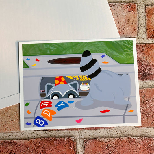 Storm Drain Birthday Party Print