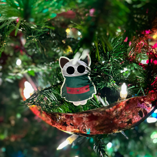 Holiday Sweater Cat Sticker