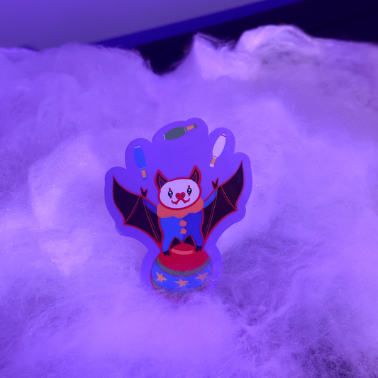 Juggling Bat Sticker