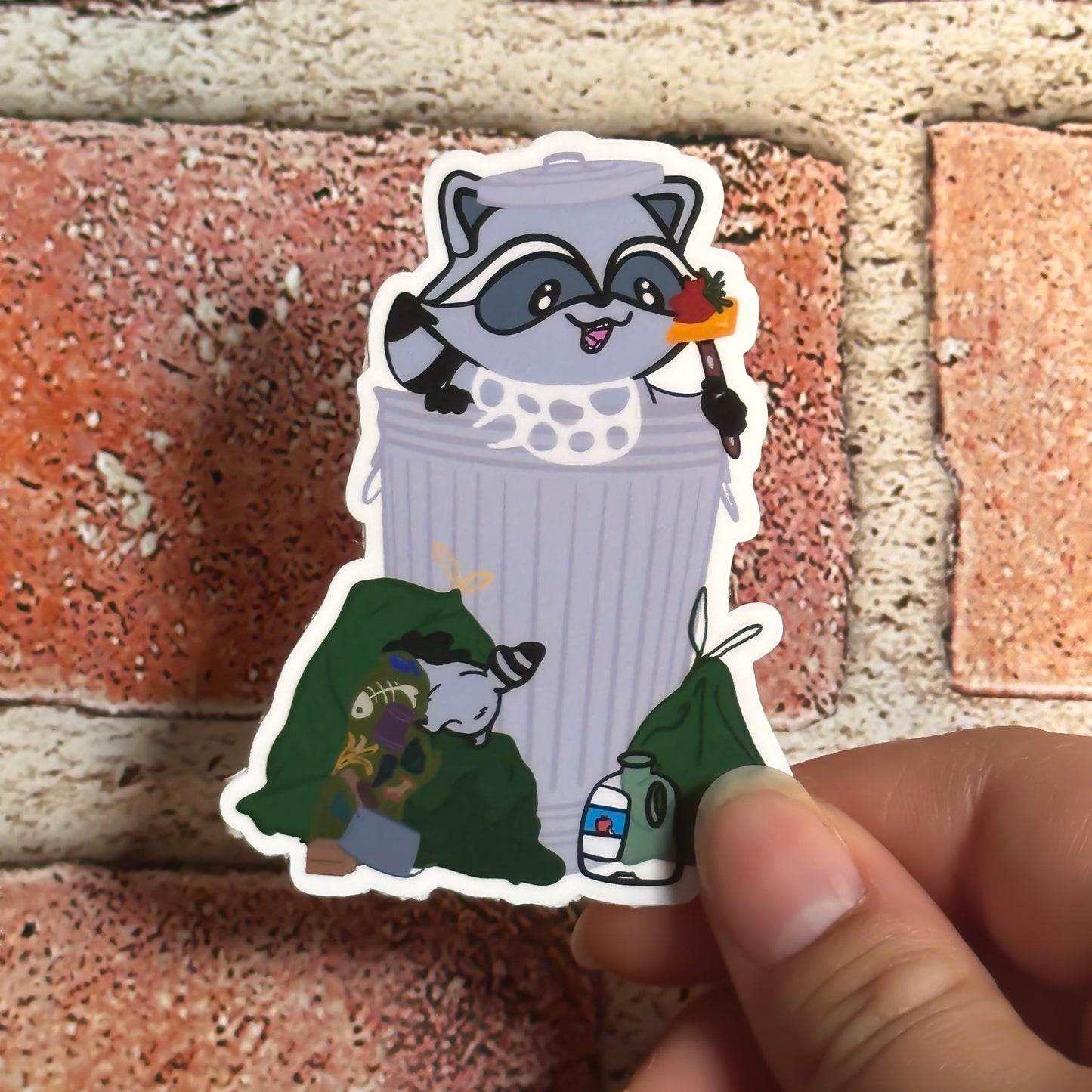 Trash Panda Sticker